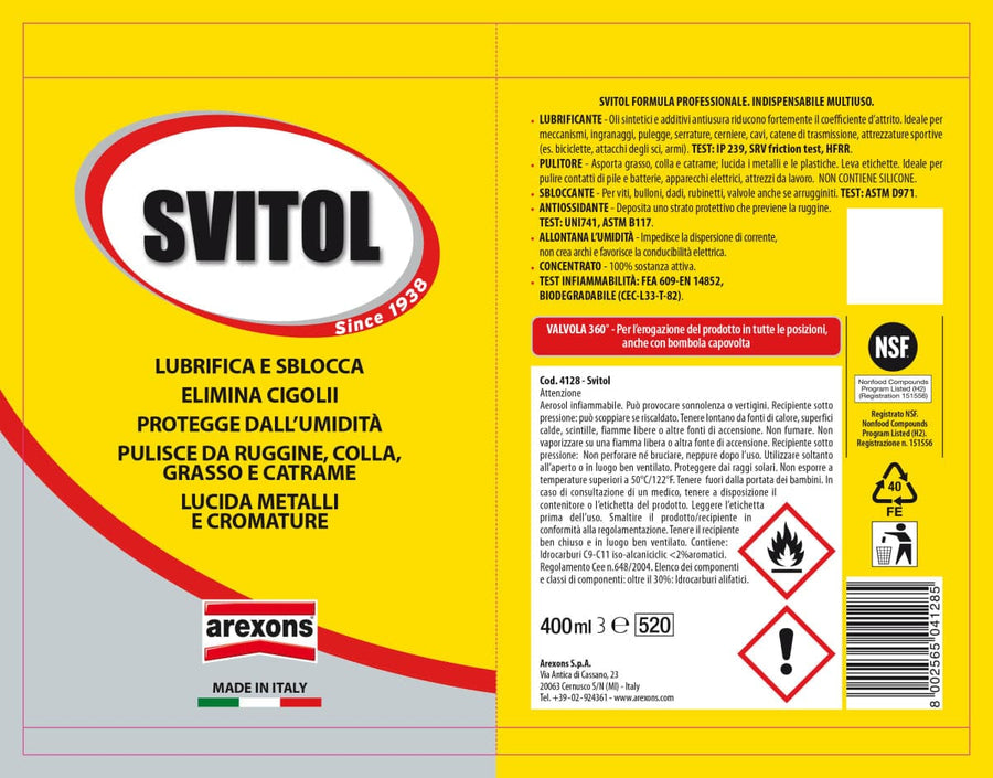 Bricocenter SVITOL LUBRICANT 400ML