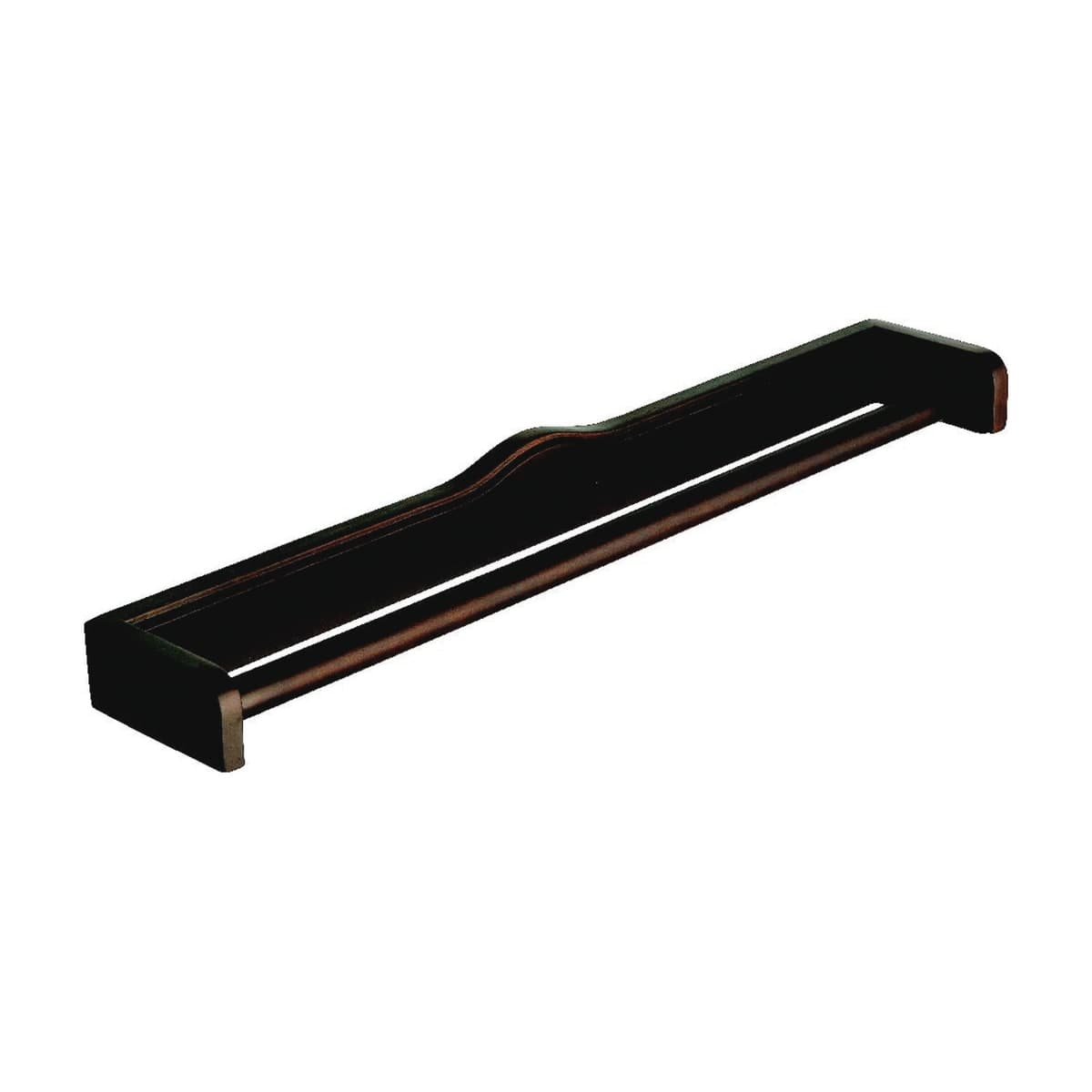 TOWEL HOLDER L 56 CM SCREWS OR GLUE MATHILDE WOOD - best price from Maltashopper.com BR430001517