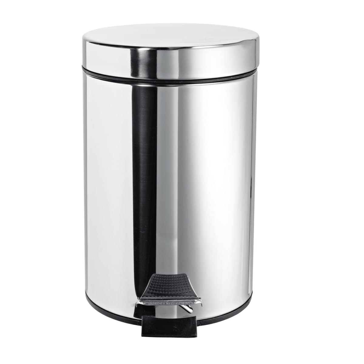 Bricocenter BATHROOM DUSTBIN 3 L CHROME