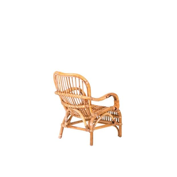 BANDUNG MINI Natural children's chair H 57 x W 44 x L 56 cm - best price from Maltashopper.com CS653541