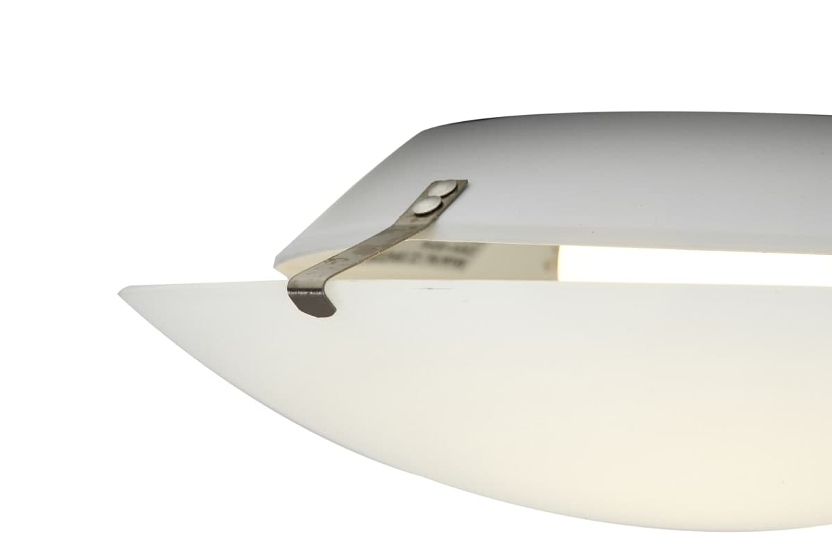 Bricocenter CEILING LAMP PLUTON WHITE GLASS D25 E27=42W