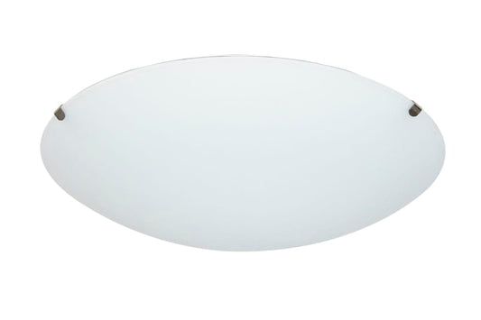 CEILING LAMP PLUTON WHITE GLASS D25 E27=42W