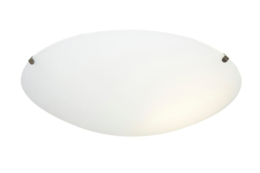 CEILING LAMP PLUTON WHITE GLASS D25 E27=42W