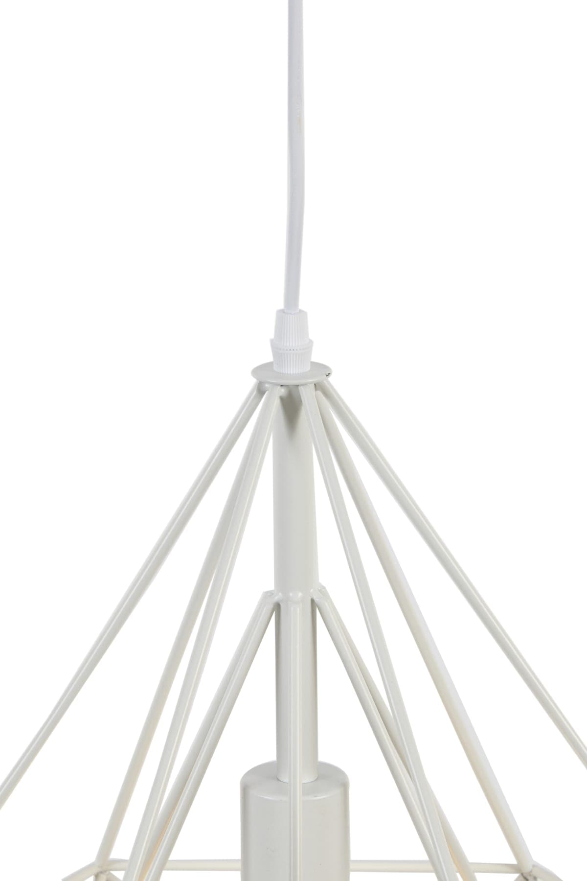 Bricocenter BYRON METAL CHANDELIER WHITE D37 E27=60W