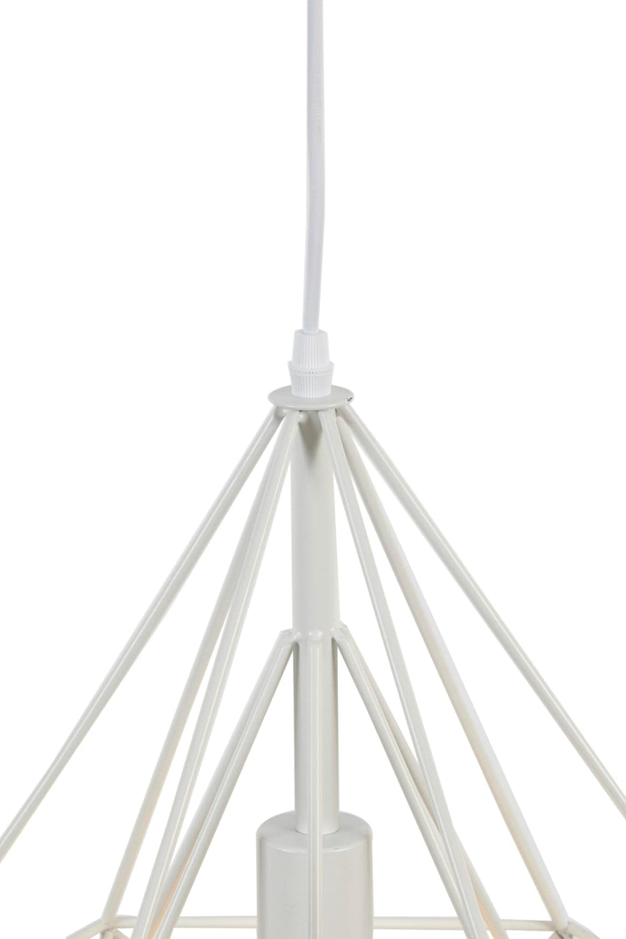 Bricocenter BYRON METAL CHANDELIER WHITE D37 E27=60W