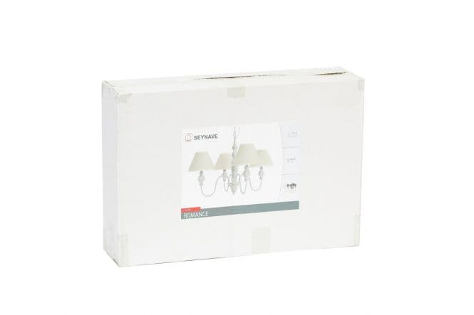 Bricocenter ROMANCE METAL CHANDELIER BEIGE D70 4XE14=40W