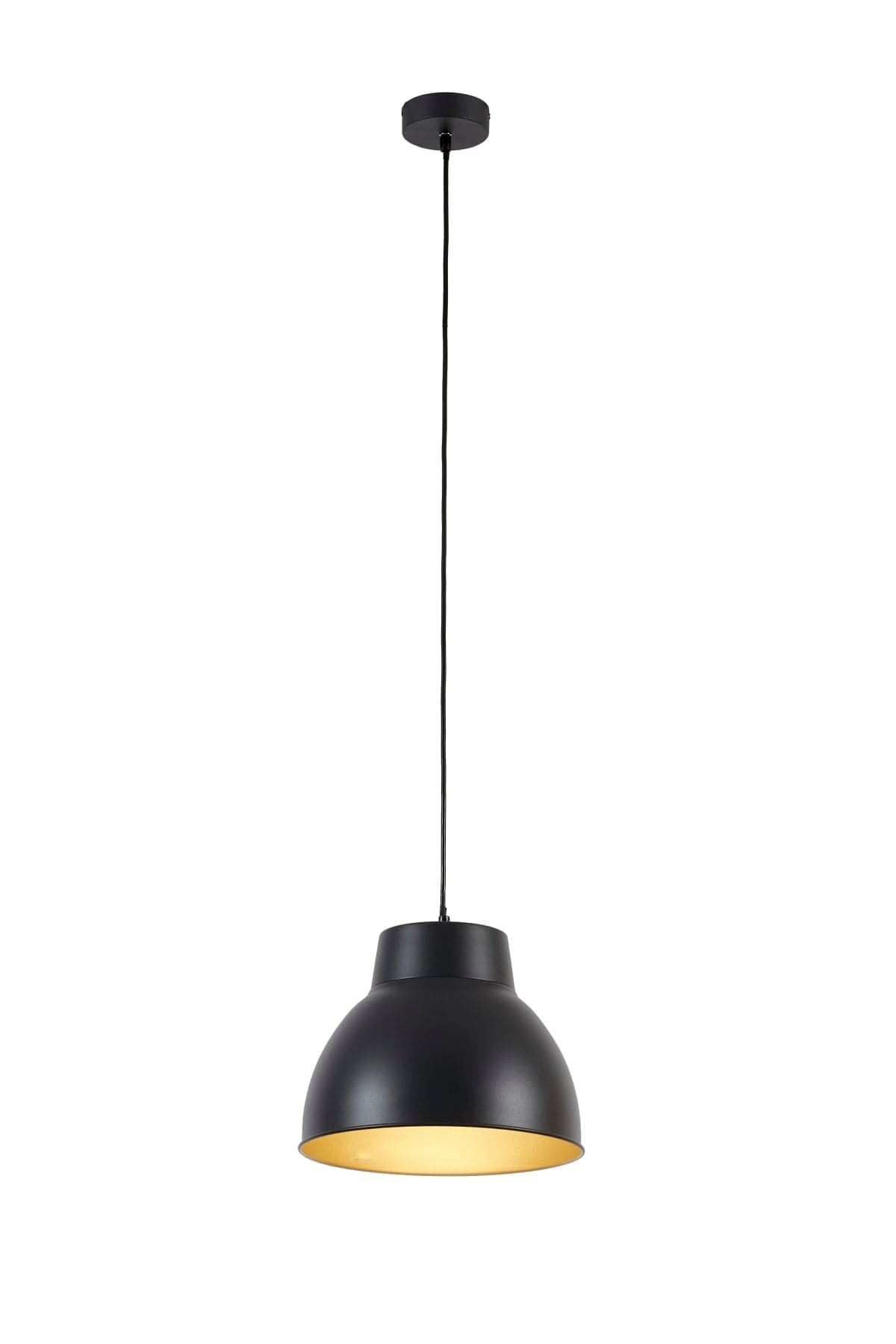 Bricocenter CHANDELIER HALF METAL BLACK D31 E27=60W