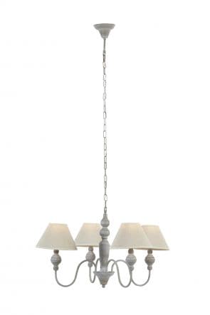 Bricocenter ROMANCE METAL CHANDELIER BEIGE D70 4XE14=40W