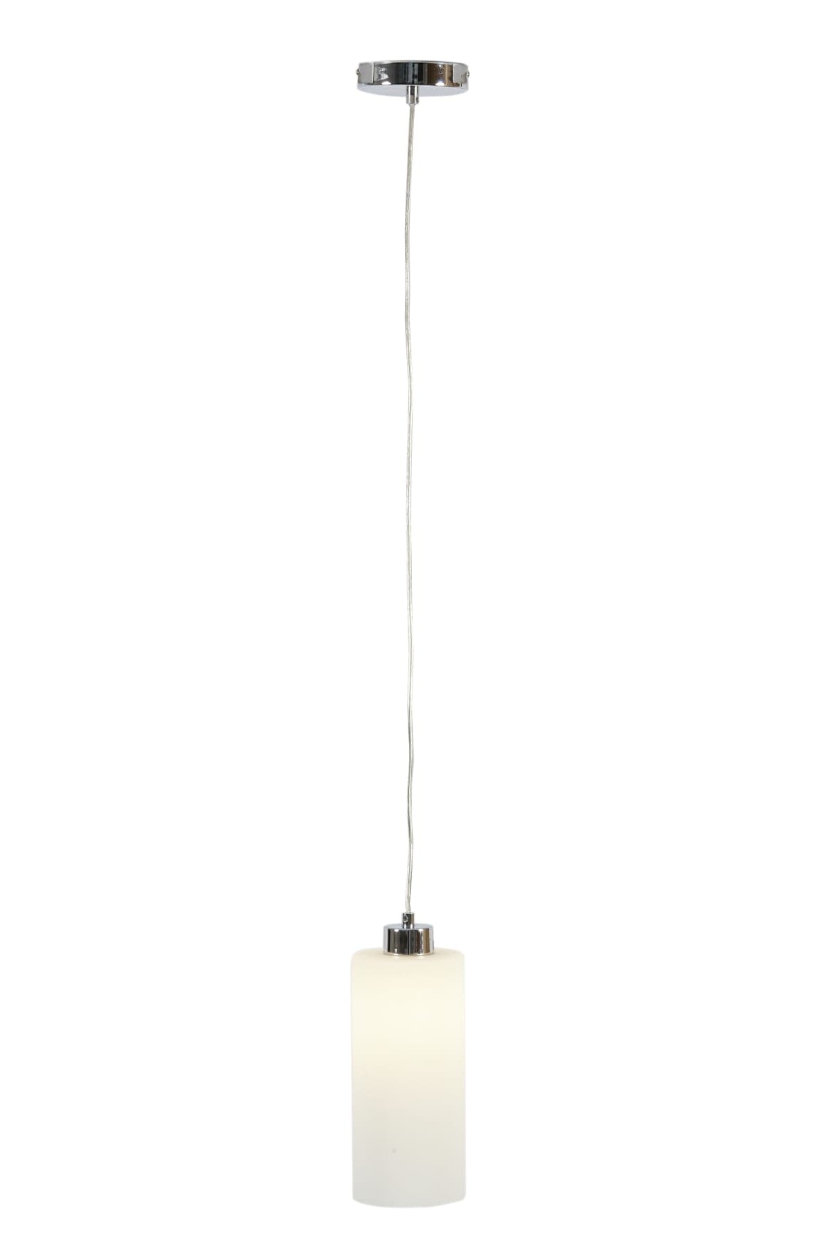 MENA CHANDELIER WHITE GLASS D12 E27=60W - Premium Chandeliers from Bricocenter - Just €37.99! Shop now at Maltashopper.com