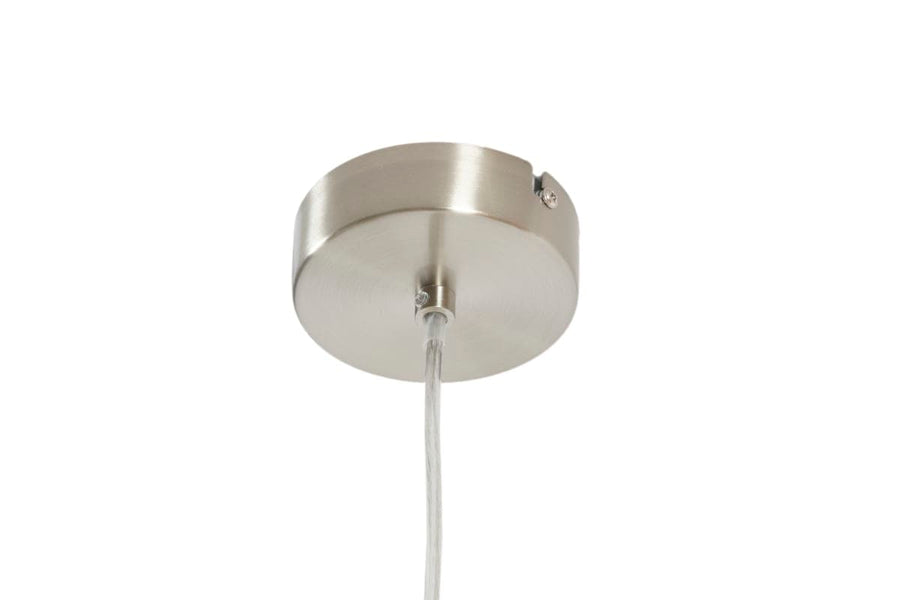 Bricocenter CELESTINE CHANDELIER WHITE GLASS D25 E27=60W