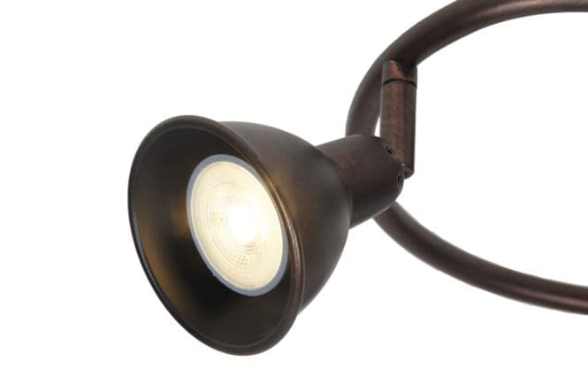 Bricocenter RUSTO RUST METAL SPOTLIGHTS 3XGU10=35W