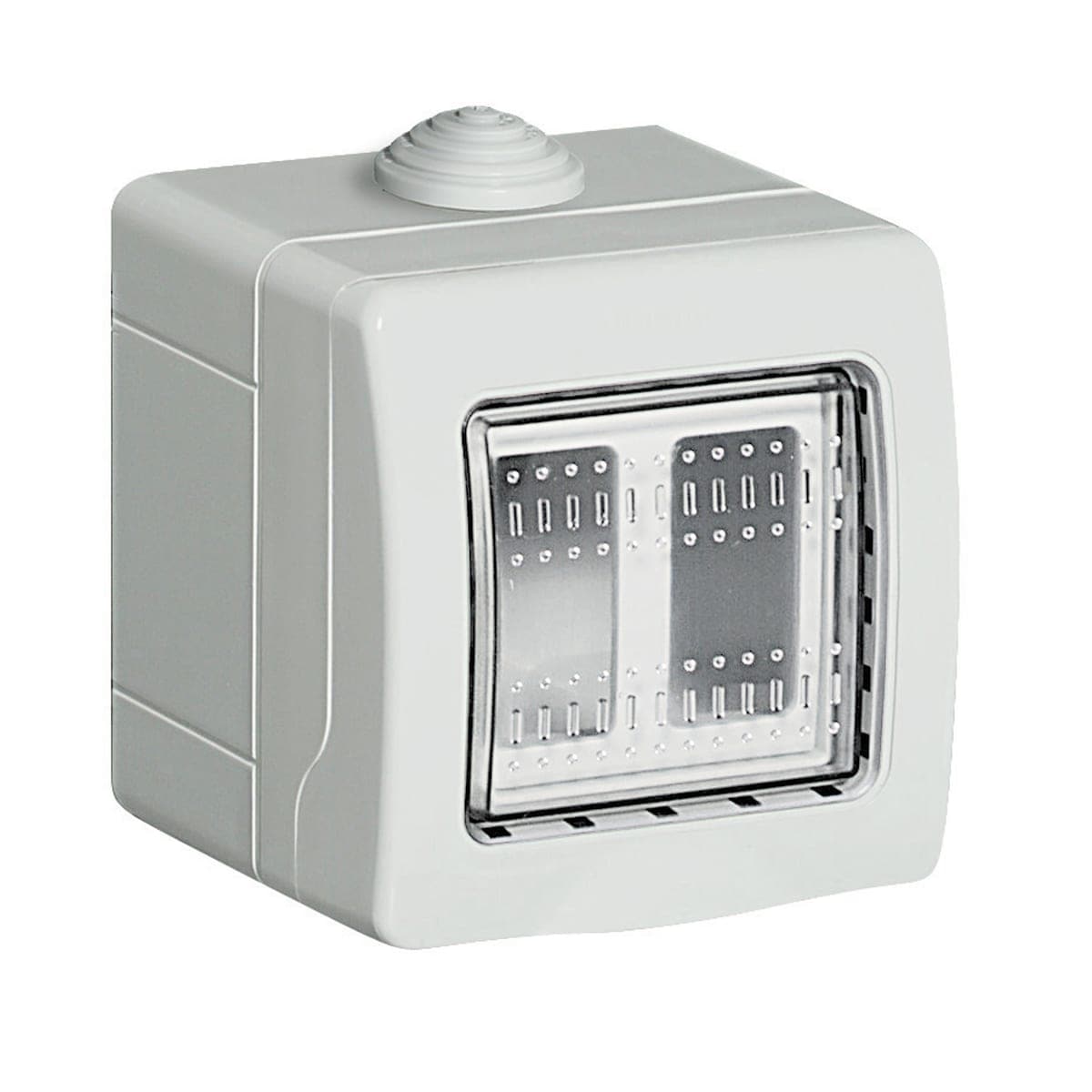 Bricocenter HYDROBOX 2 PLACES IP55 GREY