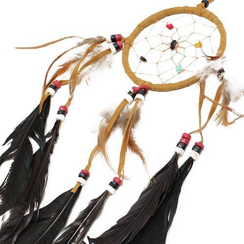 Bali Dreamcatcher- Medium Round - Cream/Coffee/Choc - best price from Maltashopper.com BDC-10