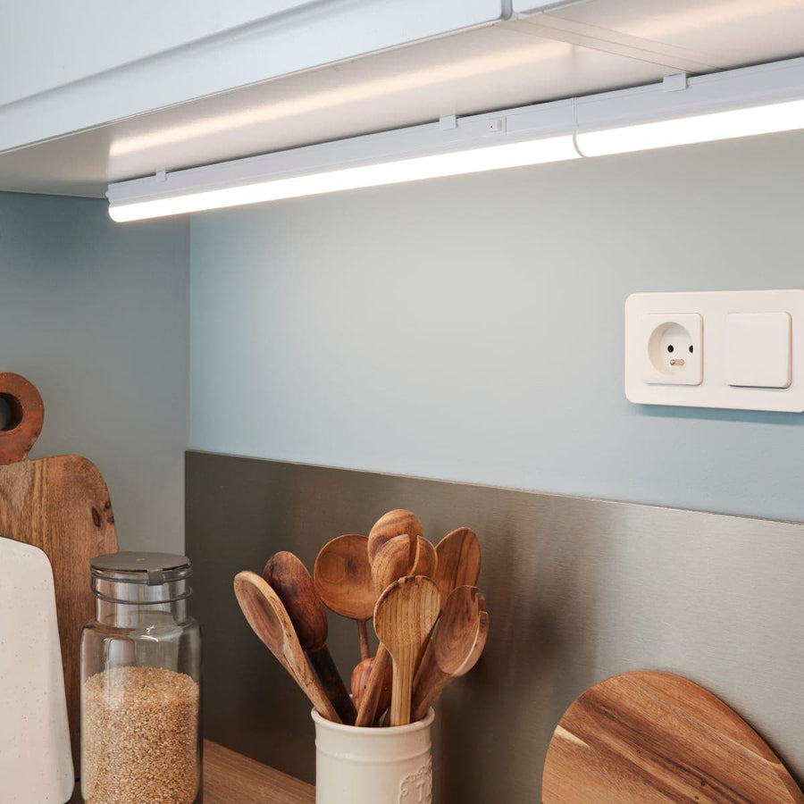 MOSS UNDERCABINET REGLETTE PLASTIC WHITE 57,9 CM LED 7W NATURAL LIGHT