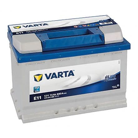 VARTA BLUDYNAMIC 74 AH CAR BATTERY - best price from Maltashopper.com BR490000659