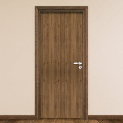 AUDA HINGED DOOR 60X210 WALNUT REVERSIBLE - best price from Maltashopper.com BR450001253