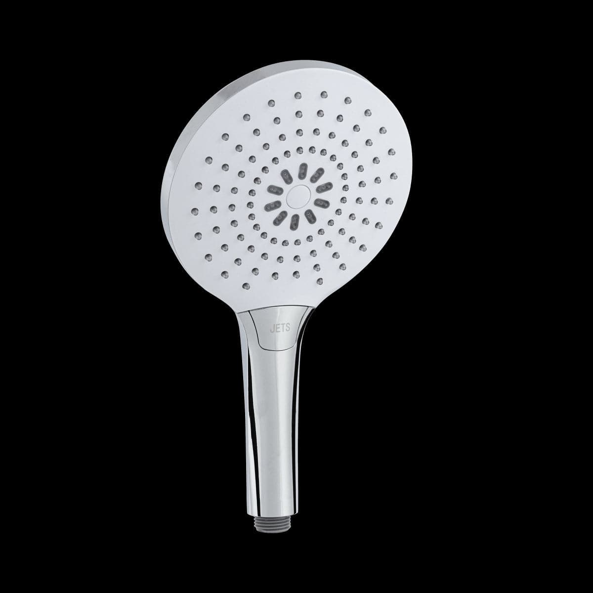 Bricocenter HAND SHOWER ETNA CHROME WHITE 3 JETS DIA 14 EASY CLEAN SENSEA