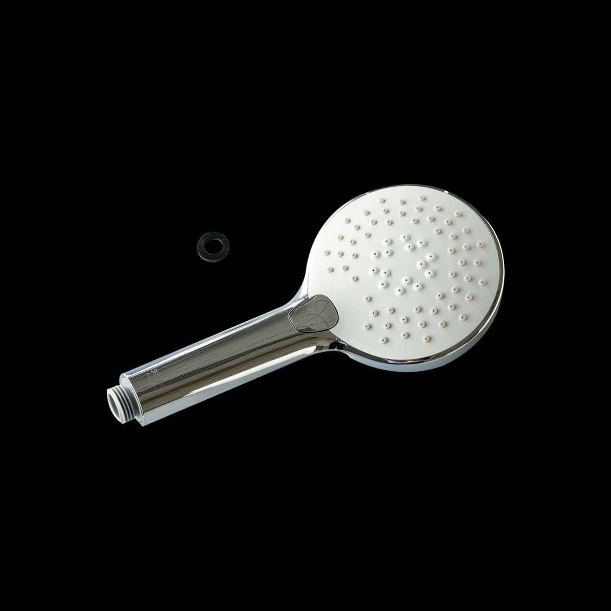 HAND SHOWER BORA CHROME WHITE 3 JETS DIA 10 CM EASY CLEAN - best price from Maltashopper.com BR430007050