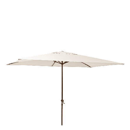 POLAR HEXA NATERIAL - Steel umbrella with polyester tarpaulin - 2.6 M - best price from Maltashopper.com BR500011233