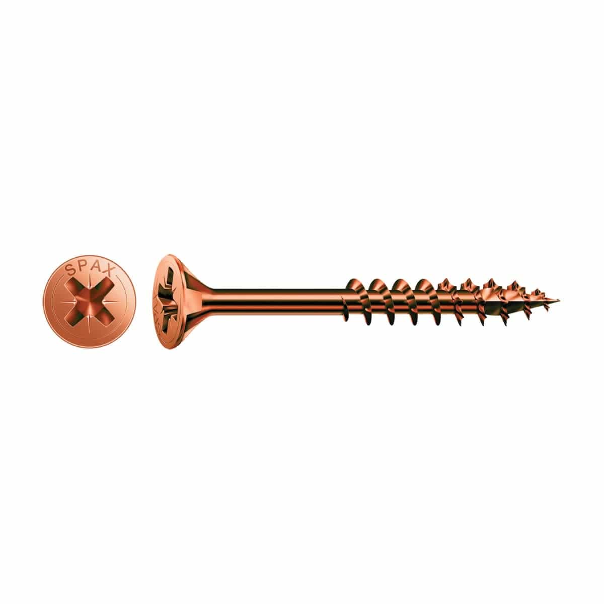 Bricocenter BRONZED POZI SCREWS 5X70 L 50 PCS.