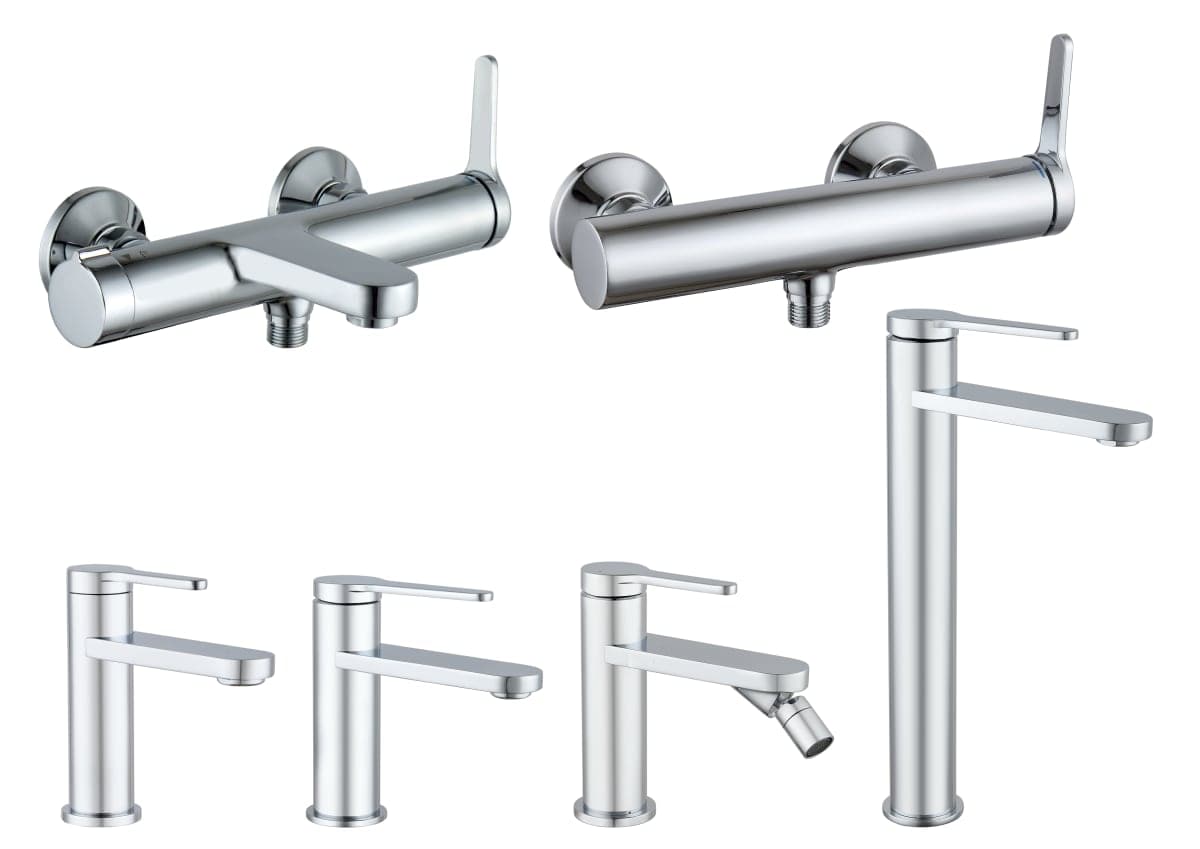 BIDET MIXER ESSENTIAL CHROME - Premium Bathroom Taps from Bricocenter - Just €63.99! Shop now at Maltashopper.com