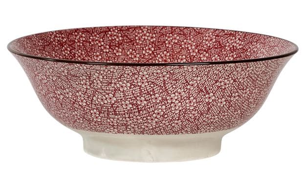 NARUMI BORDO Dark red bowl H 7.7 cm - Ø 21 cm - best price from Maltashopper.com CS642418