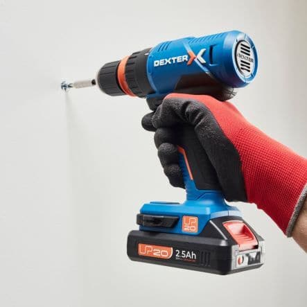 DEXTER 20V LITHIUM AVENGER 2.5 ah +1 BATTERY+ 1 CHARGER - Premium Cordless screwdrivers from Bricocenter - Just €125.99! Shop now at Maltashopper.com