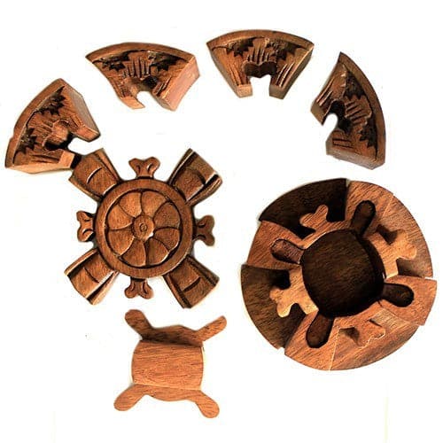 Bali Magic Box - Round Petal - best price from Maltashopper.com BMB-21