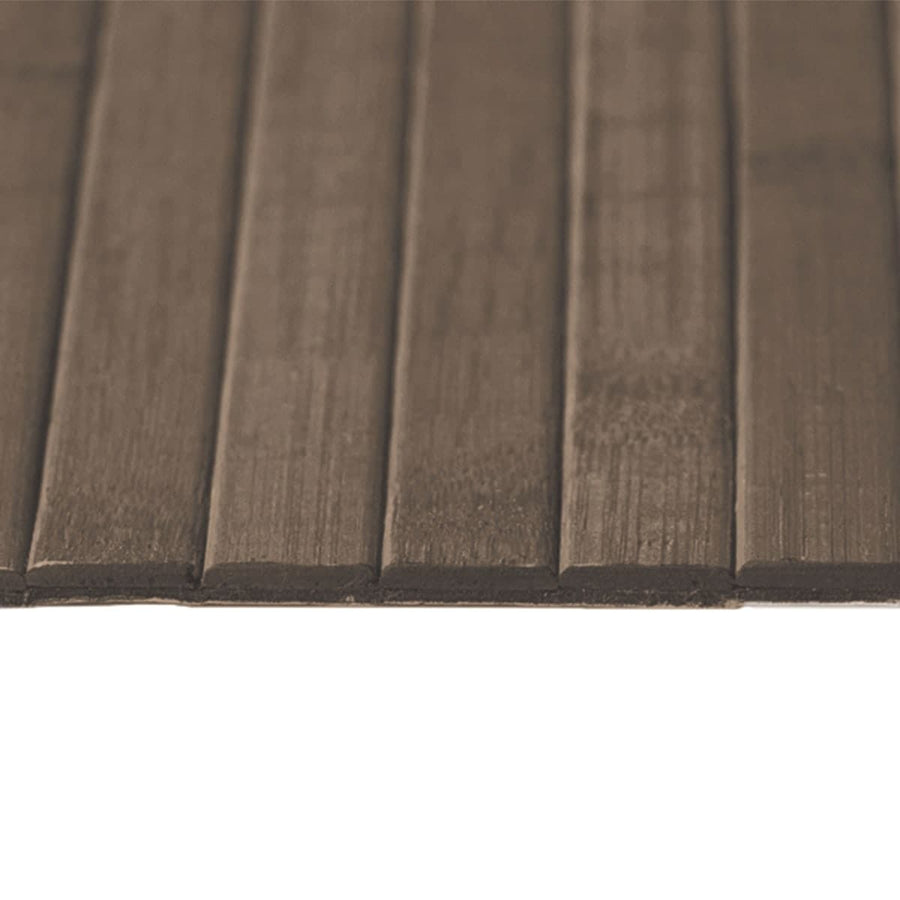 BAMBOO OPEN MAT 50X280 CHOCOLATE WITH NON-SLIP BOTTOM - best price from Maltashopper.com BR480007749