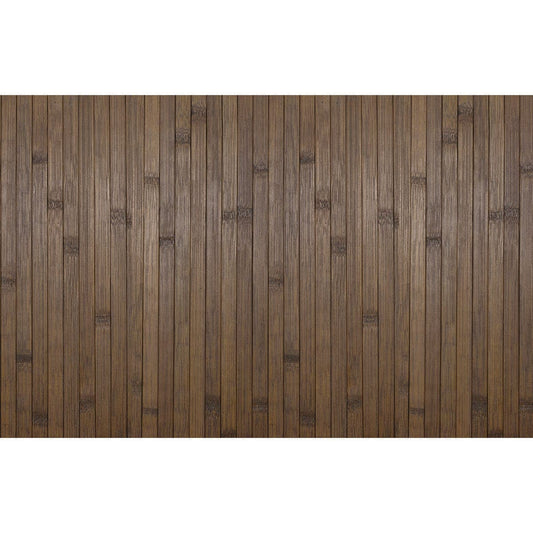 BAMBOO OPEN MAT 50X280 CHOCOLATE WITH NON-SLIP BOTTOM - best price from Maltashopper.com BR480007749