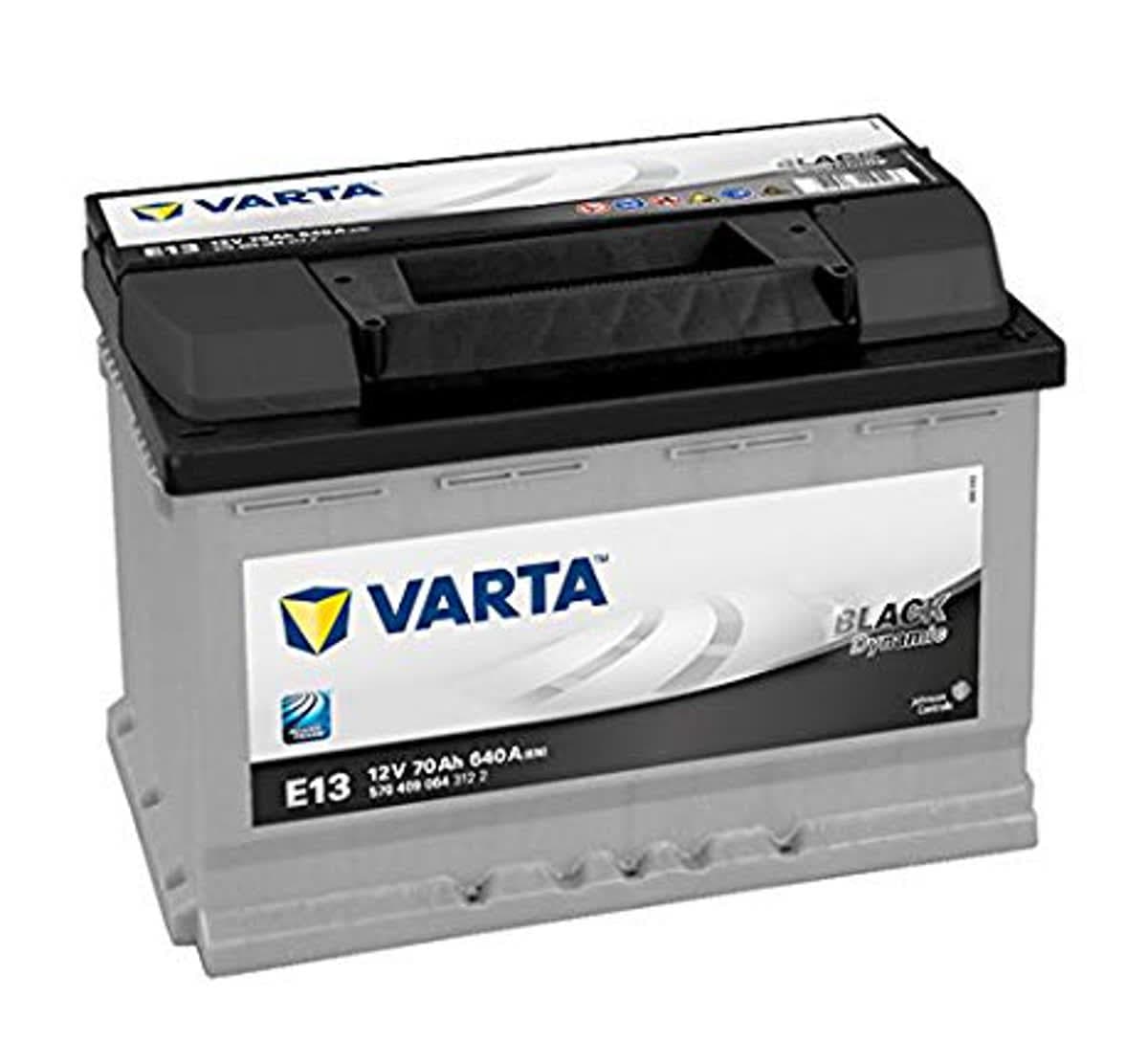 VARTA CAR BATTERY BLACK DYNAMIC E9 7OAH STARTING 640 - best price from Maltashopper.com BR490000577