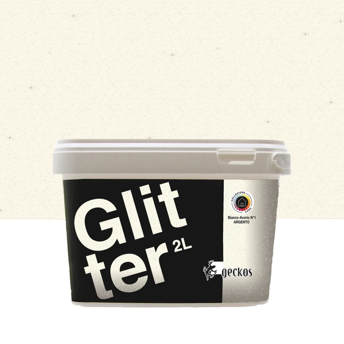 DECO GLITTER 2 L WHITE IVORY 1 - best price from Maltashopper.com BR470000924