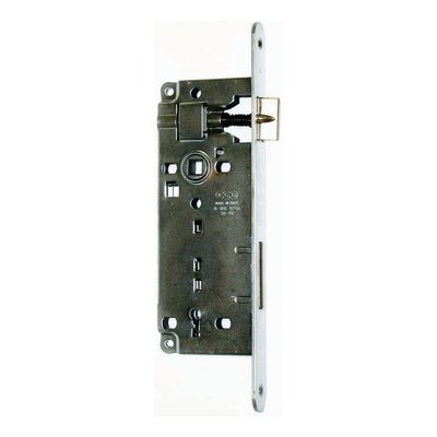 PATENT LOCK F22 CENTRE DISTANCE 90 MM ENTRY 50 MM ROUND EDGE CHROME-PLATED STEEL - best price from Maltashopper.com BR410005159