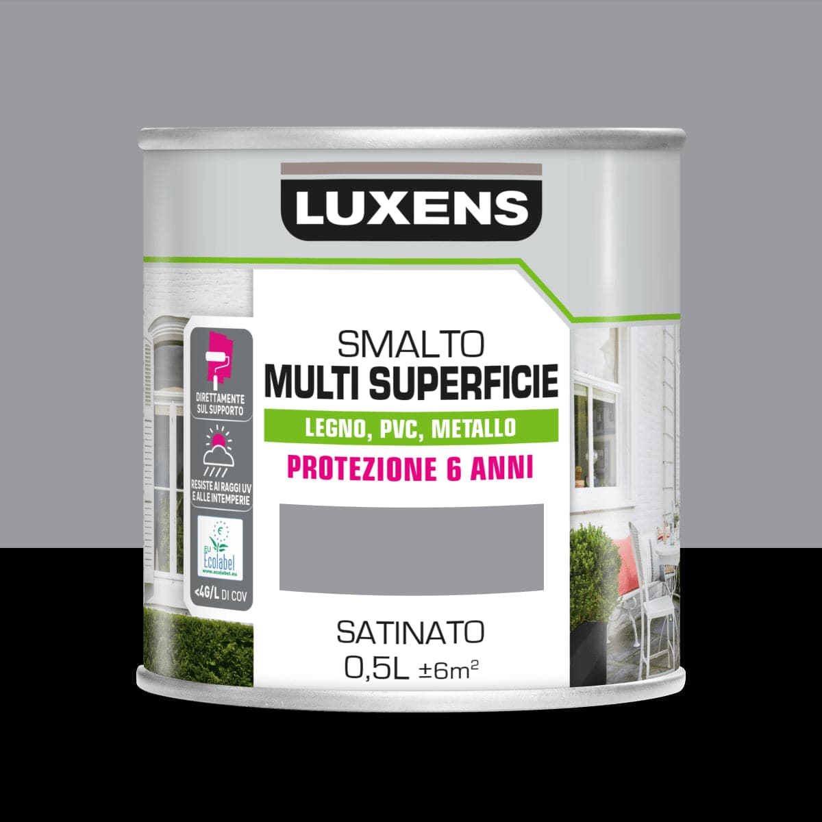 MULTI-SURFACE ENAMEL GRANITE 3 SATIN 500ML LUXENS - best price from Maltashopper.com BR470003987