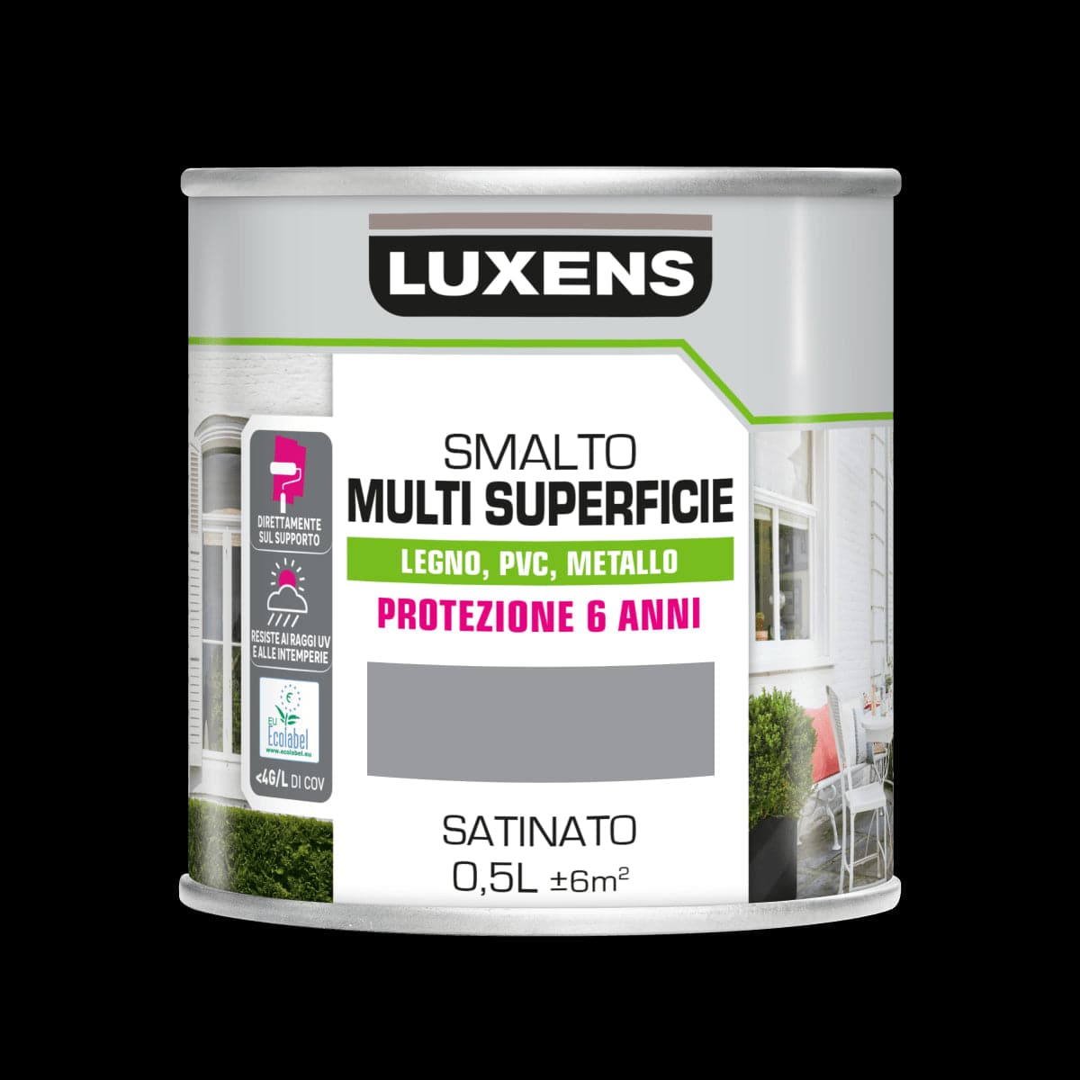 MULTI-SURFACE ENAMEL GRANITE 3 SATIN 500ML LUXENS - best price from Maltashopper.com BR470003987