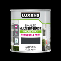 MULTI-SURFACE ENAMEL ANTHRACITE 500ML LUXENS - best price from Maltashopper.com BR470003988