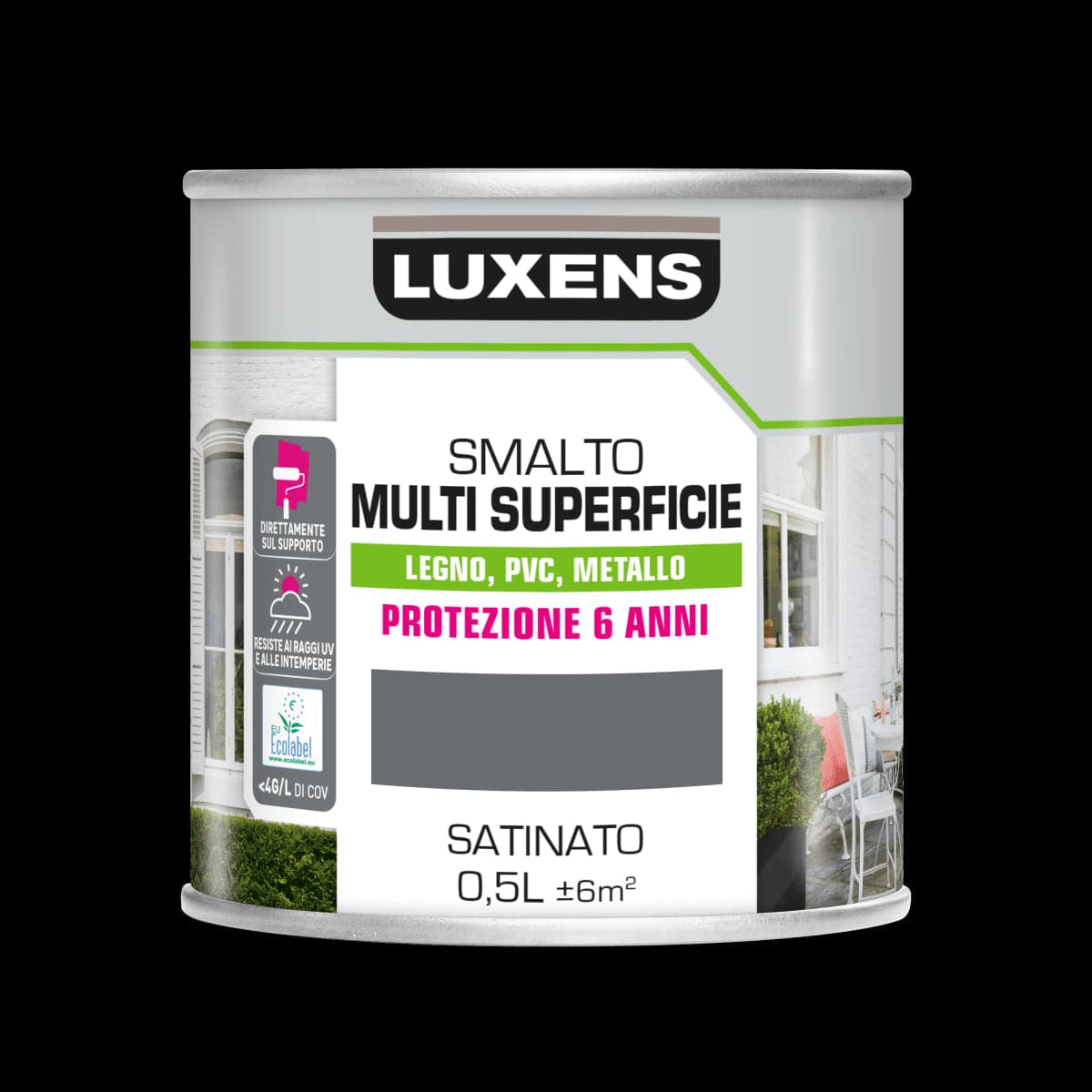 MULTI-SURFACE ENAMEL GRANITE 2 SATIN 500ML LUXENS - best price from Maltashopper.com BR470003991