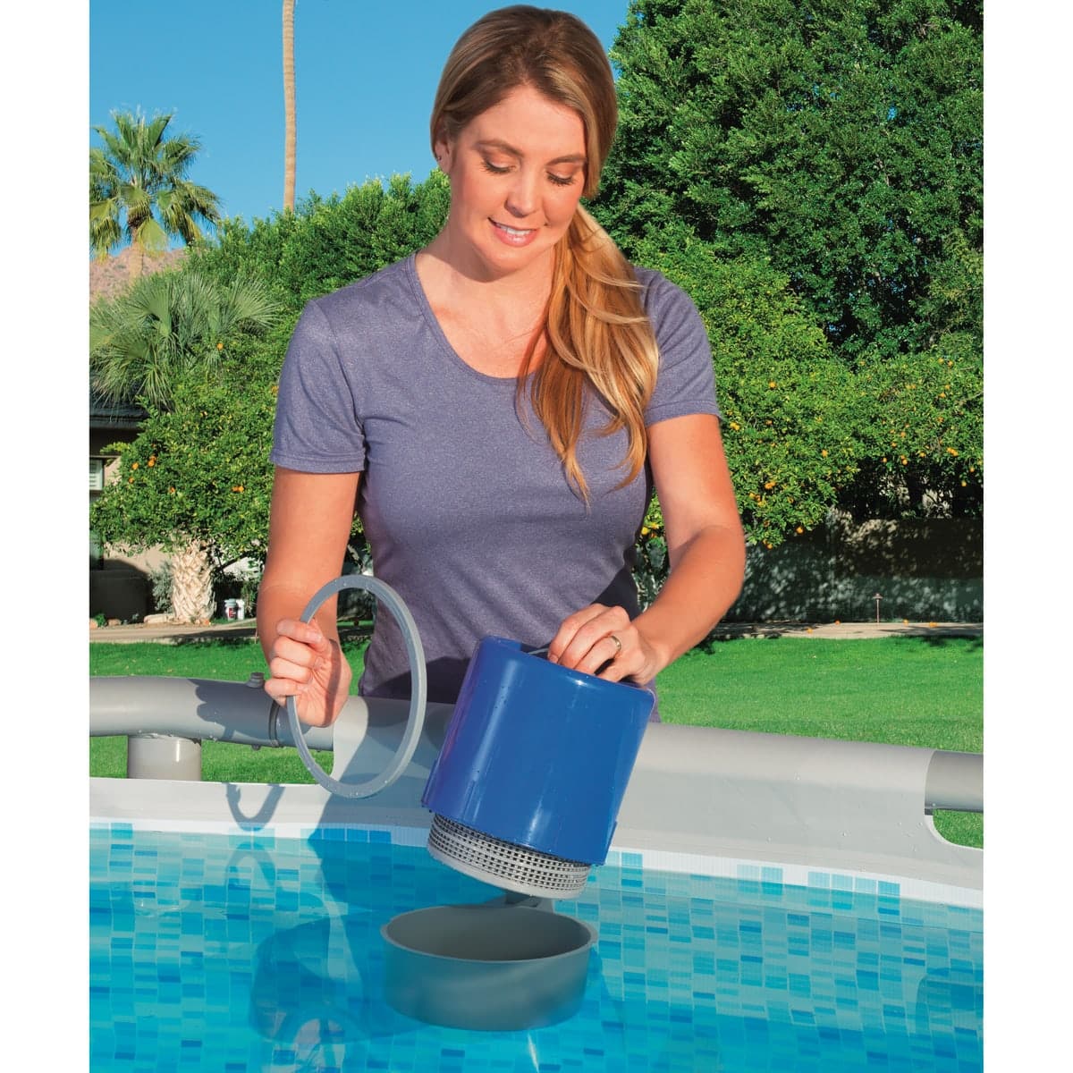 WALL SKIMMER FOR OVAL/RECTANGULAR POOLS - Premium Swimming pool accessories from Bricocenter - Just €30.99! Shop now at Maltashopper.com