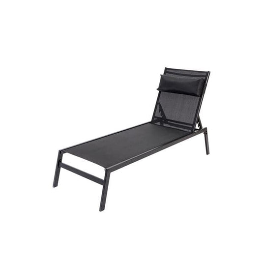 HUGO Deckchair black black H 18 x W 58 x L 190 cm - best price from Maltashopper.com CS653009