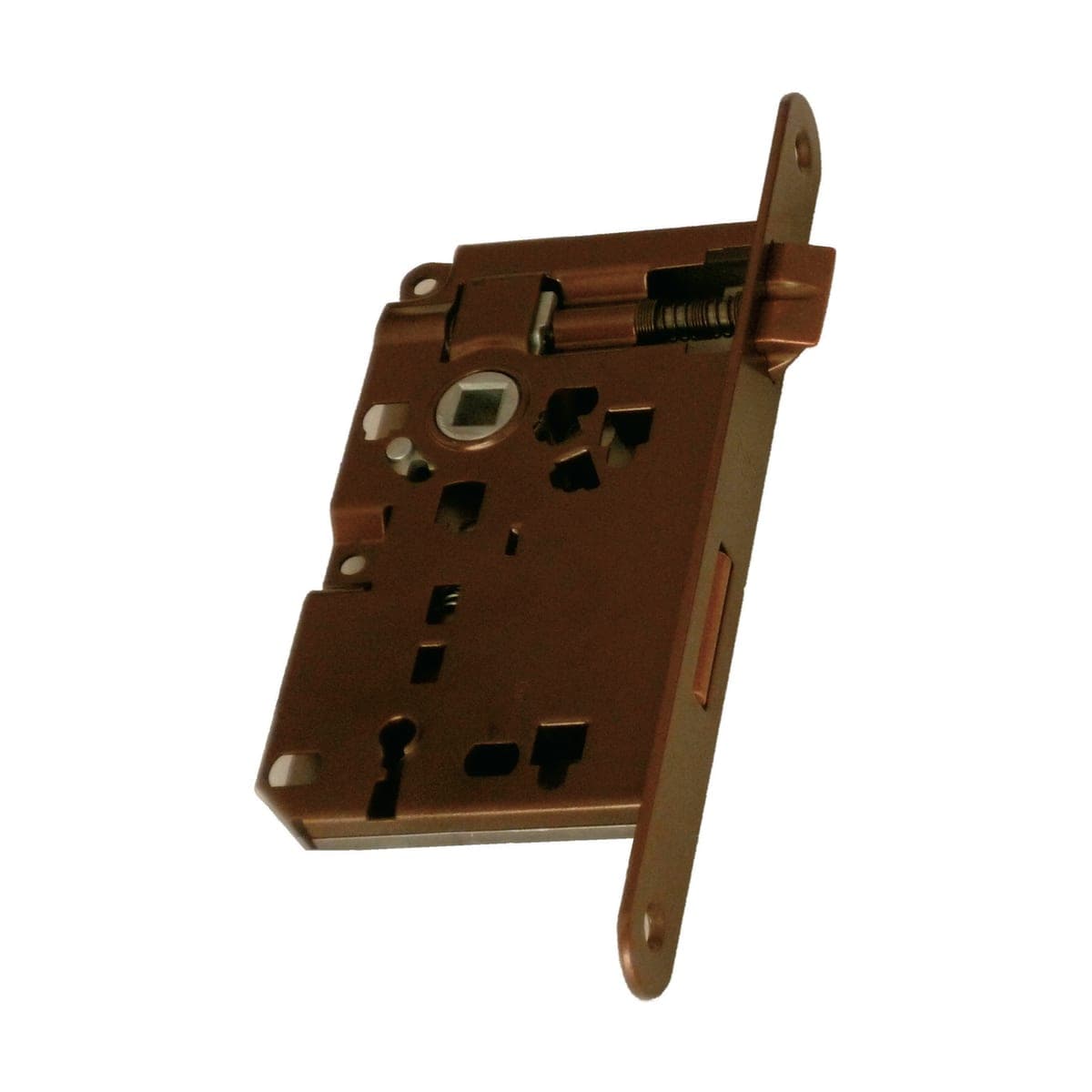 PATENT LOCK F20 CENTRE DISTANCE 70 MM ENTRY 50 MM BRONZED STEEL