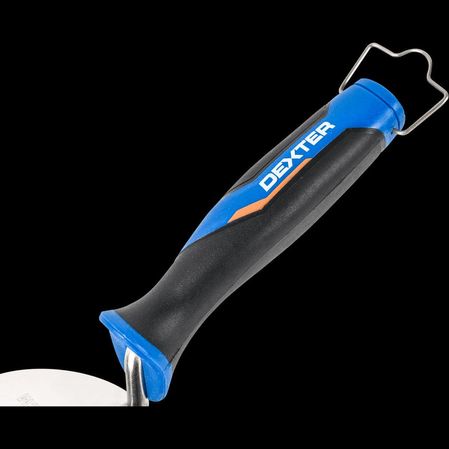 DEXTER STAINLESS STEEL TROWEL SQUARE TIP 200 MM BIMATERIAL - best price from Maltashopper.com BR400910025