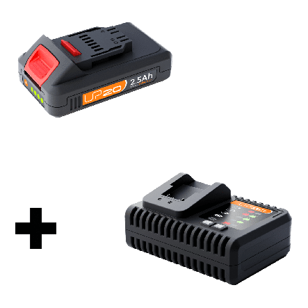 DEXTER 2.5 AH BATTERY + CHARGER KIT