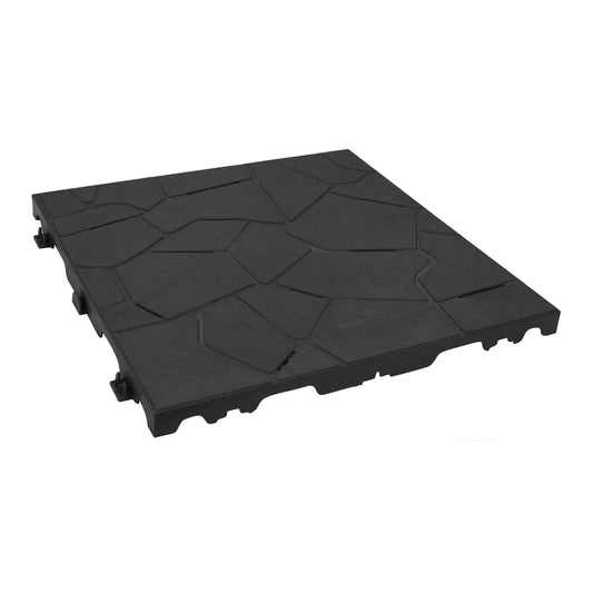 SNAPTILE ANTHRACITE TILE 40X40X2,5