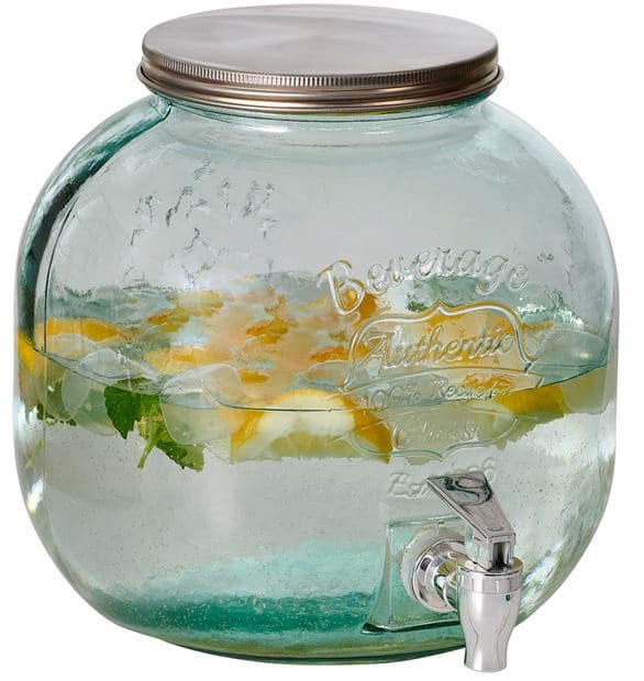 AUTHENTIC Transparent tank H 24 cm - Ø 23 cm - best price from Maltashopper.com CS607488