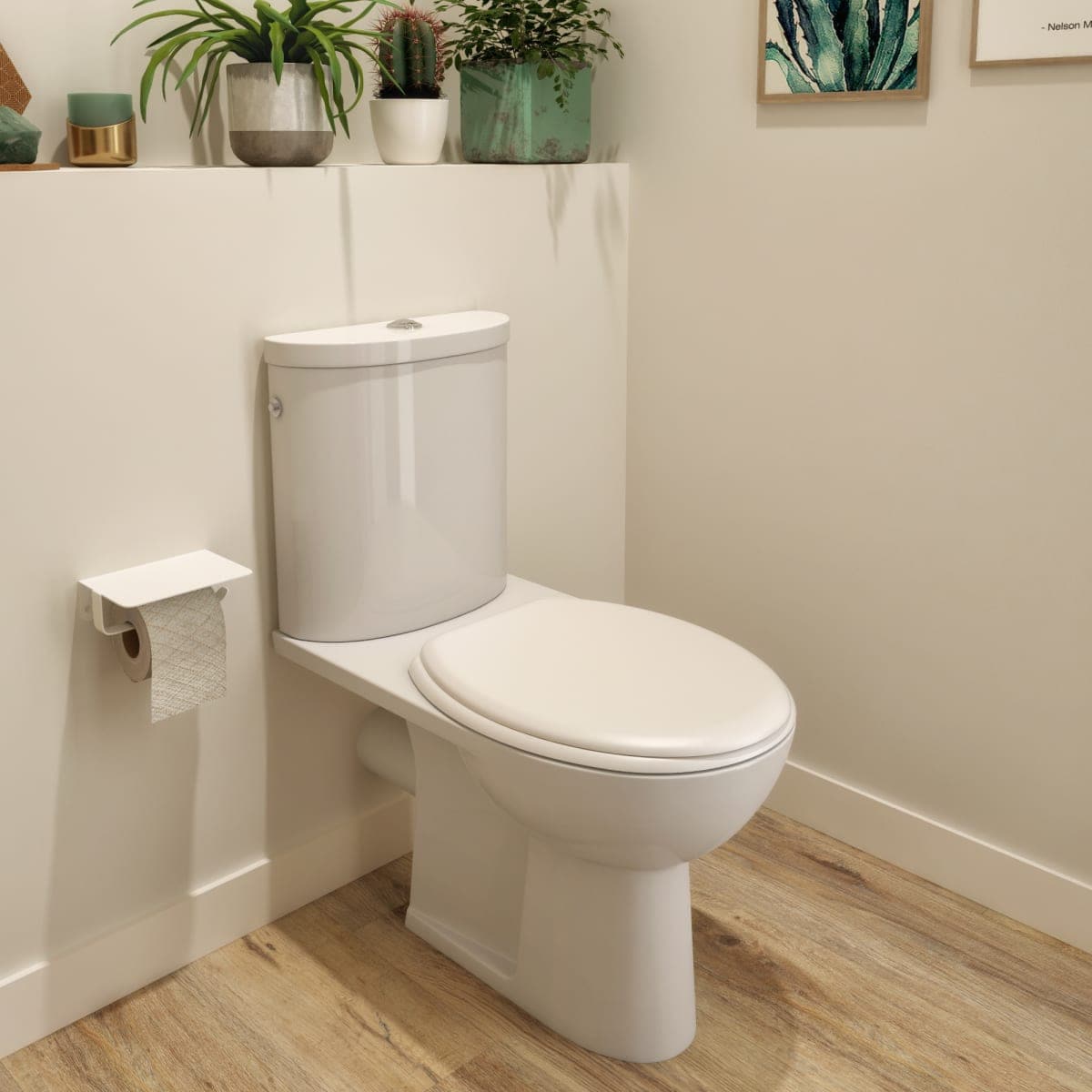 POP OVAL WC SEAT MATT WHITE STEEL HINGE - best price from Maltashopper.com BR430007084