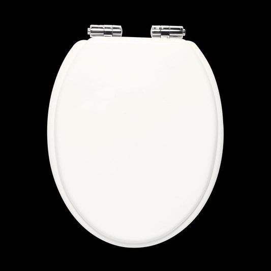 PURITY OVAL WHITE WC SEAT WITH SLOW CLOSING MECHANISM - best price from Maltashopper.com BR430007086