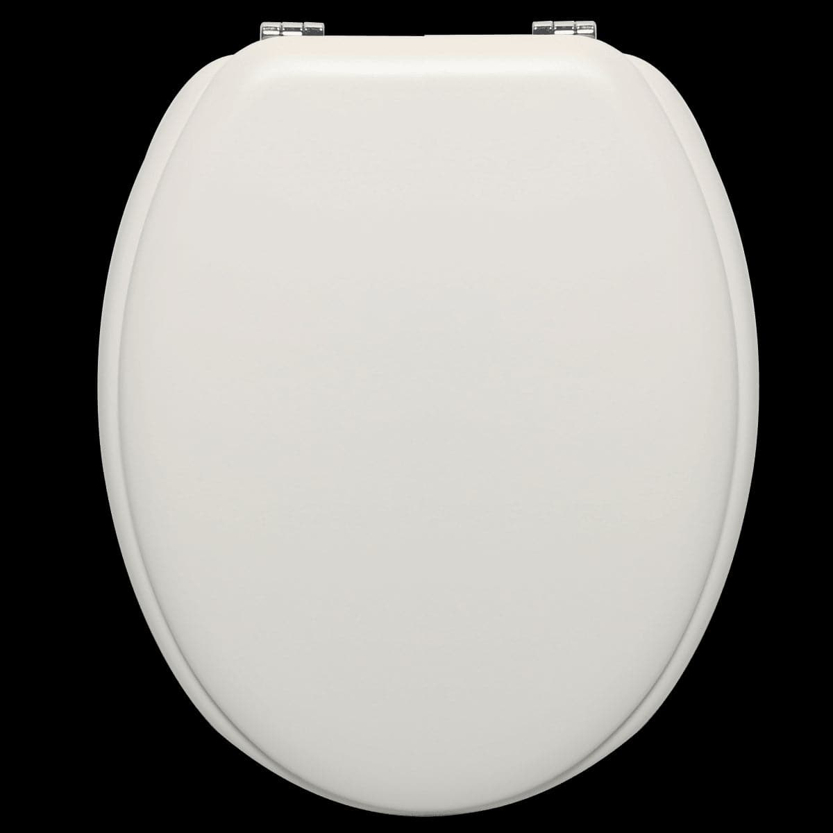 POP OVAL WC SEAT MATT WHITE STEEL HINGE - best price from Maltashopper.com BR430007084