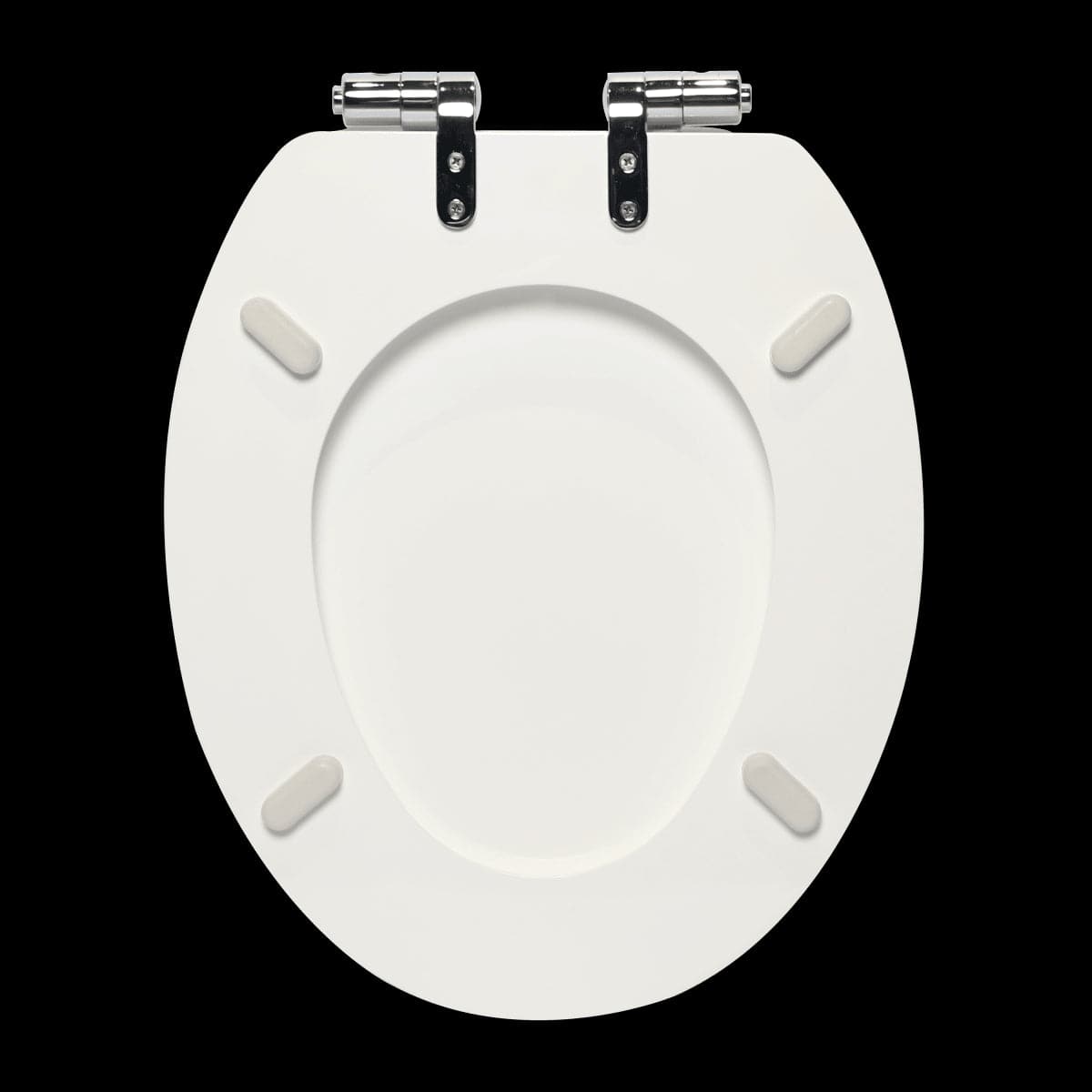 PURITY OVAL WHITE WC SEAT WITH SLOW CLOSING MECHANISM - best price from Maltashopper.com BR430007086