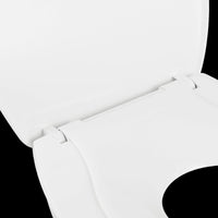 FAMILY WC SEAT OVAL WHITE - QUICK RELEASE - SLOW CLOSING - best price from Maltashopper.com BR430007089