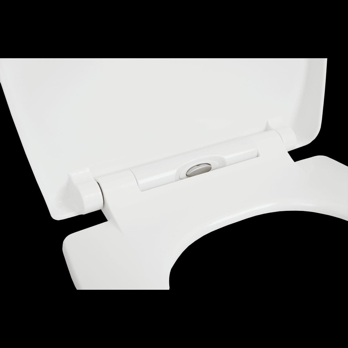 REMIX SQUARED WC SEAT - METAL HINGES - SLOW CLOSING - TOP FIX - Premium Universal toilet seat from Bricocenter - Just €46.99! Shop now at Maltashopper.com